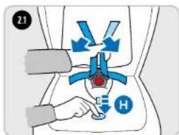 BabyGO Nova2 - THE USAGE OF BUCKLE ADJUST THE SAFETY BELT - 5