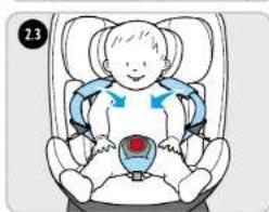 BabyGO Nova2 - THE USAGE OF BUCKLE ADJUST THE SAFETY BELT - 7
