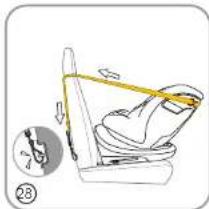 BabyGO Protection360 - ISOFIX DOS À LA ROUTE + TOP TETHER + CEINTURE 5 POINTS - 4