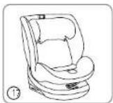 BabyGO Protection360 - INSTALLATION METHOD FOR THE TOP TETHER FIVE-POINT HARNESS HIDDEN - 10