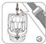 BabyGO Protection360 - MÉTHODE D'INSTALLATION POUR LE TOP TETHER LE HARNAIS A CINQ POINTS EST DISSIMULÉ. - 4