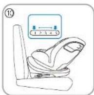 BabyGO Protection360 - AJUSTER L'ANGLE D'INCLINAISON DU SIÈGE AUTOAJUSTER LA HAUTEUR DE L'AI - 5