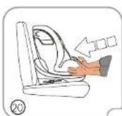 BabyGO Protection360 - INSTALLATIONSMETHODE FÜR DIE ISOFIX-BEFESTIGUNG - 3