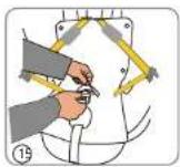 BabyGO Protection360 - INSTALLATION METHOD FOR THE TOP TETHER FIVE-POINT HARNESS HIDDEN - 8
