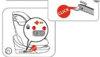 BabyGO Protection360 - INSTALLATION METHOD FOR ISOFIX ATTACHMENT - 5