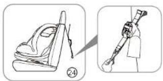 BabyGO Protection360 - INSTALLATION METHOD FOR THE TOP TETHER FIVE-POINT HARNESS HIDDEN - 3