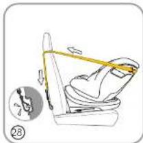 BabyGO Protection360 - INSTALLATION IN THE CAR REAR-FACING INSTALLATION WITH ISOFIX, TOP TETHER, AND 5-POINT HARNESS - 4