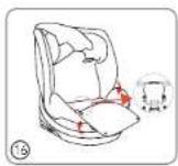 BabyGO Protection360 - MÉTHODE D'INSTALLATION POUR LE TOP TETHER LE HARNAIS A CINQ POINTS EST DISSIMULÉ. - 7