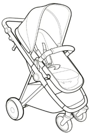 BabyGO Halime 3in1 - Kinderwagenwanne verwenden: - 2