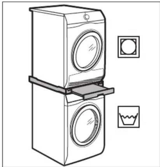 AEG L8FE8432M - Kit de superposition - 1