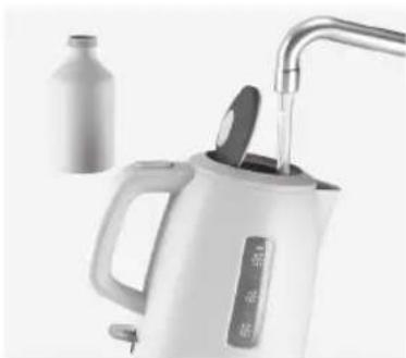 AEG EWA5230 - Pour nettoyer le filtre, retirez-le en le tirant vers le haut. - 1