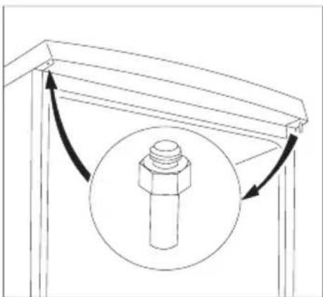 AEG S60240DT28 - Change of door opening direction - 2