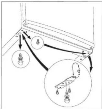 AEG S60240DT28 - Change of door opening direction - 1