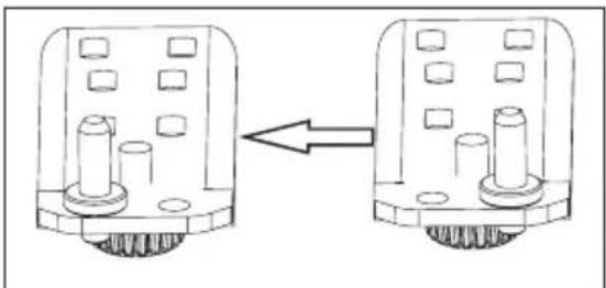 AEG S50600WSB0 - Réversibilité de la porte - 10