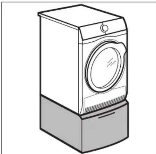 AEG TP6015TW - Socle avec tiroir - 1