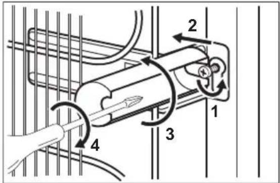 AEG S65326KG - Afstandhouders achterkant - 1
