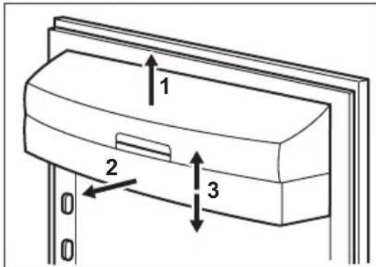 AEG S65326KG - Het plaatsen van de deurplateaus - 1