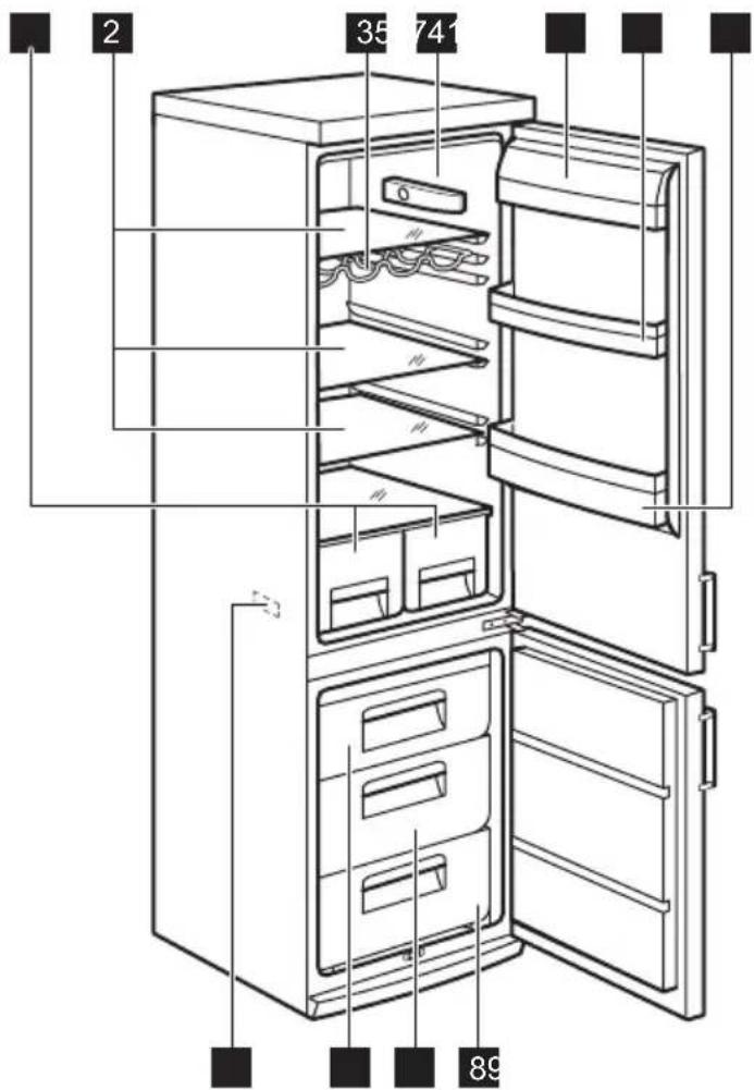 AEG S65326KG - BESCHRIJVING VAN HET PRODUCT - 1
