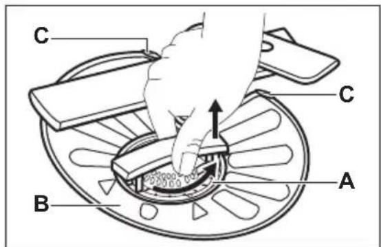 AEG GS60GV222 - Cleaning the filters - 1