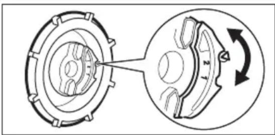 AEG GS60BV222 - Manual adjustment - 1