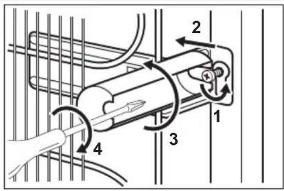 AEG S73409CNW2 - Afstandhouders achterkant - 1