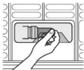 ELECTROLUX ECP26108W - Byte av glödlampan - 1