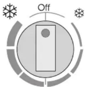 ELECTROLUX ECP26108W - Réglage de la température - 1