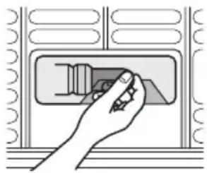 ELECTROLUX ECP26108W - Remplacement de l'ampoule d'éclairage - 1