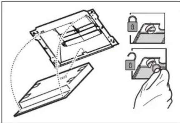 ELECTROLUX EFC60468OX - Type 15 - Filtre à charbon actif NON lavable - 1