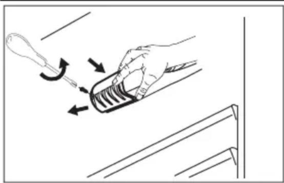 ELECTROLUX TC15013 - REPLACEMENT DE L'AMPOULE D'ÉCLAIRAGE - 1