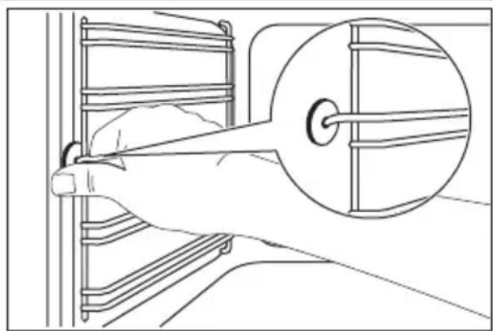 ELECTROLUX FEH60P2101 - Retrait des supports de grille - 1