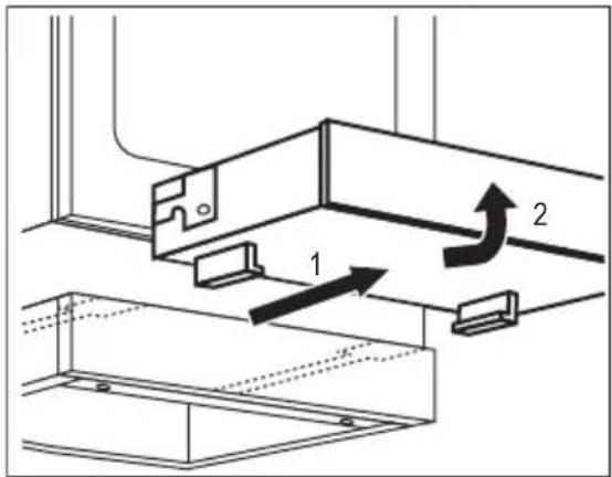 ELECTROLUX FEH60P2101 - Retrait du tiroir - 1