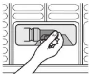 ELECTROLUX ECN30109W - Αντικατάσταση του λαμπτήρα - 1