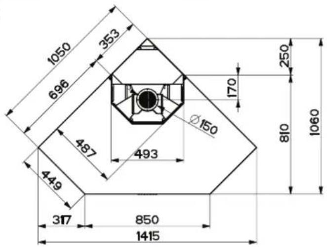 ELECTROLUX EFC1060X - Dimensions - 3