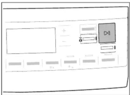 ELECTROLUX TWSLIEEV500 - Départ d'un programme - 1