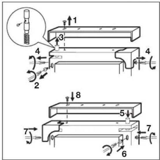 ELECTROLUX CP1201 - Door reversibility - 3