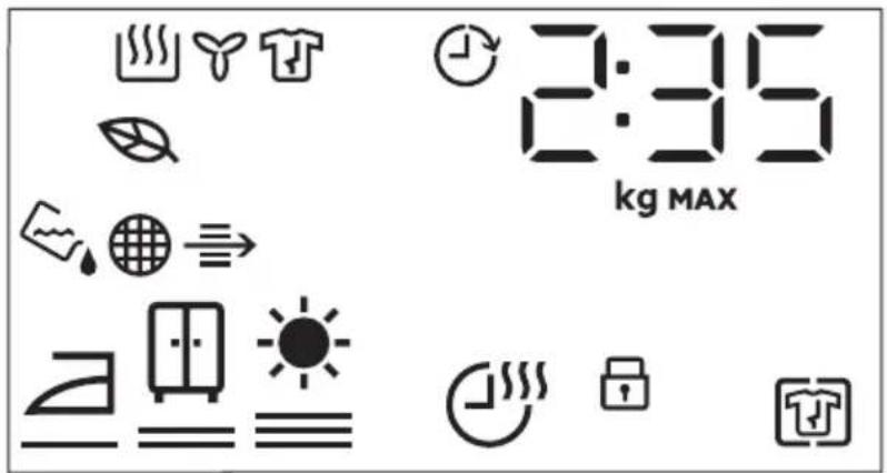 ELECTROLUX TWLEEV501 - Display - 1