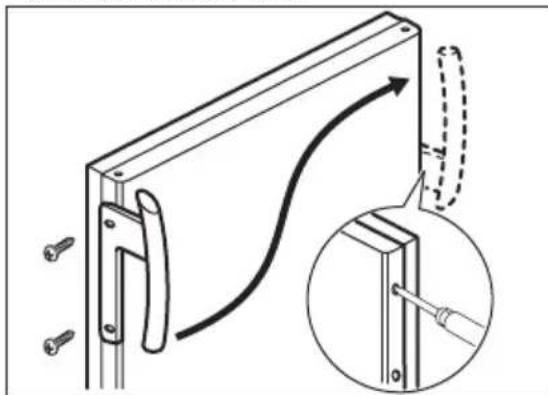 ELECTROLUX SG2000N - Reversibilità della porta - 5