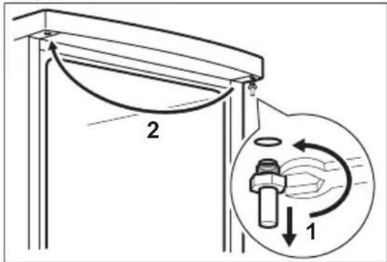 ELECTROLUX SG2000N - Reversibilità della porta - 3