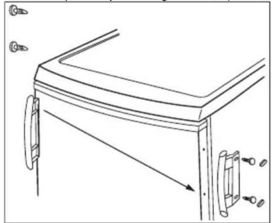 ELECTROLUX A70126GS - Réversibilité de la porte - 4