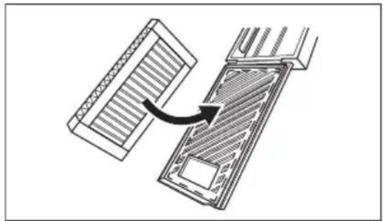 ELECTROLUX IK245SEEVL - Installing and replacing the CleanAir+ filter - 2