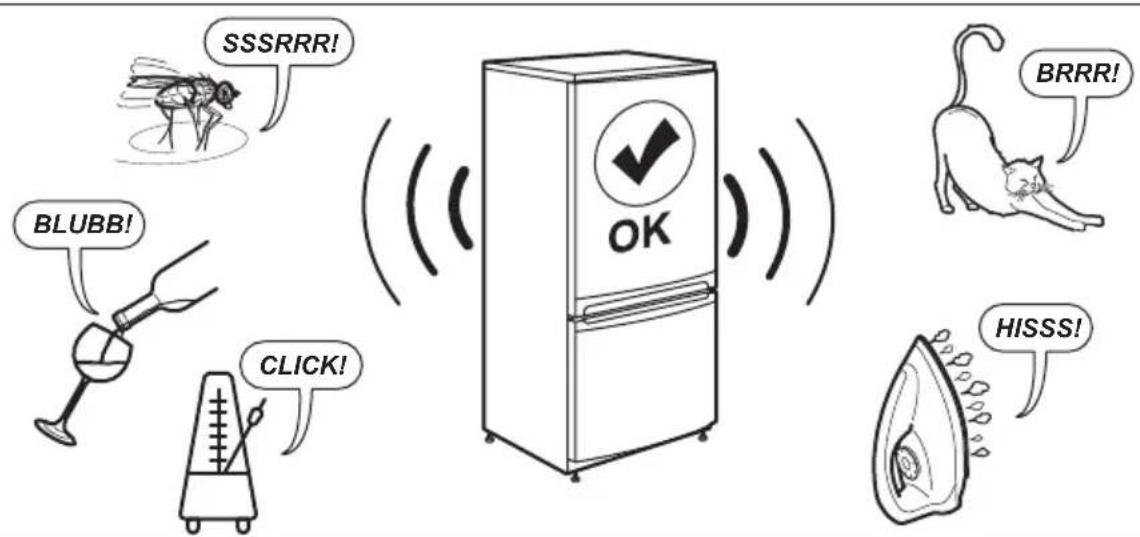 ELECTROLUX IK245SEEVL - NOISES / BRUITS / GERÄUSCHE / RUMORI - 1