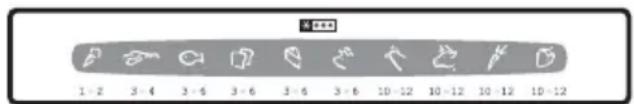 ELECTROLUX ECM30131W - Freezing Calendar - 1