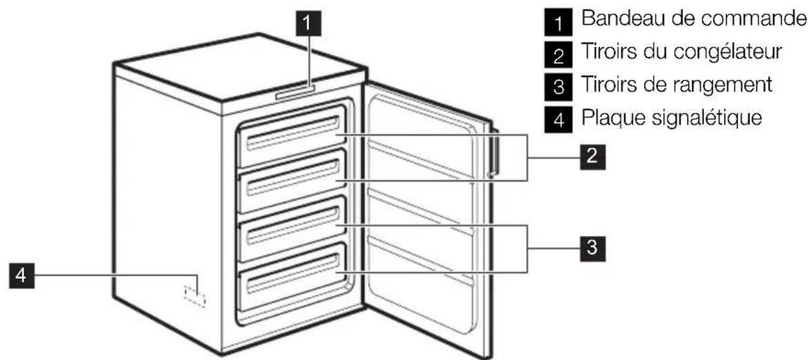 ELECTROLUX TG1000N - DESCRIPTION DE L'APPAREIL - 1