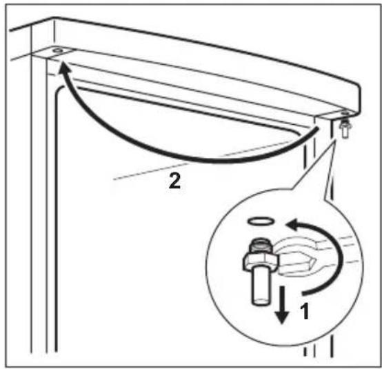 ELECTROLUX TG1000N - Door reversibility - 3
