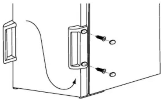 ELECTROLUX TG05010 - Réversibilité de la porte - 3