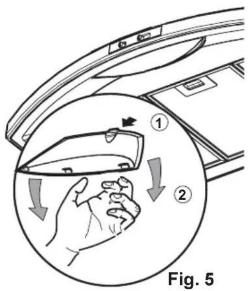 ELECTROLUX DK9690 - Remplacement de l'ampoule d'éclairage - 1