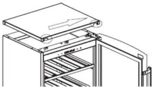 ELECTROLUX ERW1270AO - Réversibilité de la porte - 2