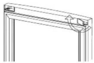 ELECTROLUX ERW1270AO - Réversibilité de la porte - 7