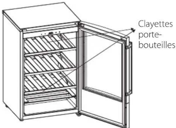 ELECTROLUX ERW1270AO - Clayettes internes avec accessoires - 1